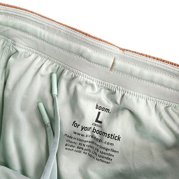 Bird Dogs Mens Teddy Rubskins Brown Lined, Stretch Shorts, Tan, Size L - Picture 8 of 10